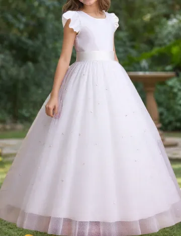 Rochie Shein Kids, alb Alb