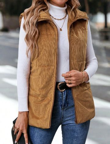 Vesta SHEIN, maro deschis