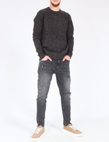 Pulover Pull&Bear, gri