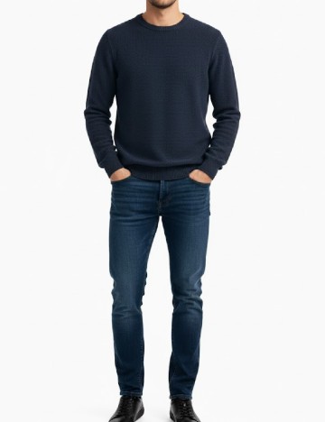 Bluza Pull&Bear, bleumarin