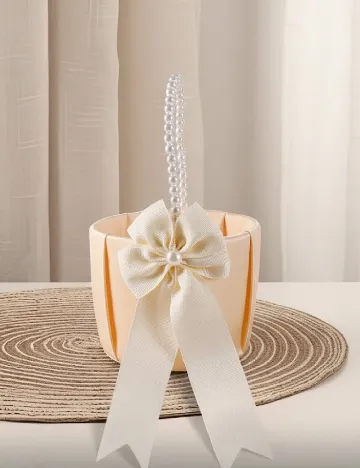 Cosulet decorativ SHEIN, crem Crem