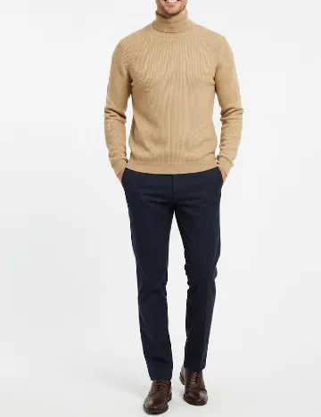 Bluza Bershka, bej Crem