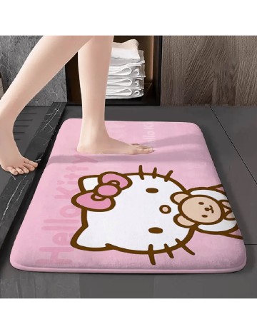 Covoras pentru baie SHEIN, roz