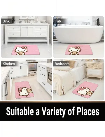 Covoras pentru baie SHEIN, roz