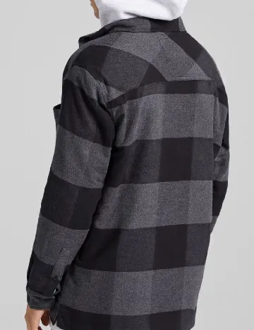 Camasa Bershka, gri Gri