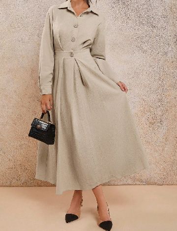 Rochie lunga SHEIN, bej