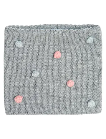 Fular Circular Cool Club, gri Gri