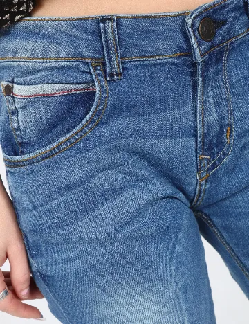 Blugi Zara, albastru Albastru