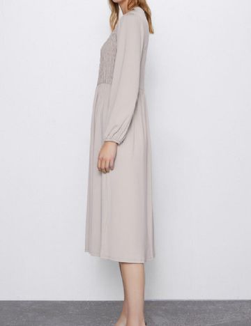 Rochie medie Zara, bej