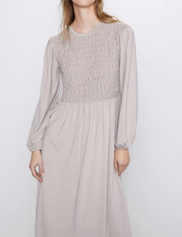 Rochie medie Zara, bej