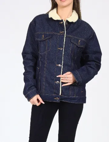 Jacheta Pull&Bear, bleumarin Albastru