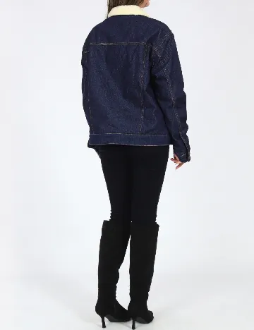 Jacheta Pull&Bear, bleumarin Albastru