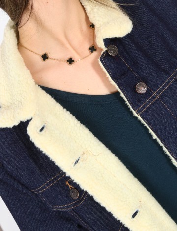 Jacheta Pull&Bear, bleumarin