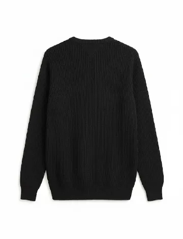 Pulover Pull&Bear, negru Negru