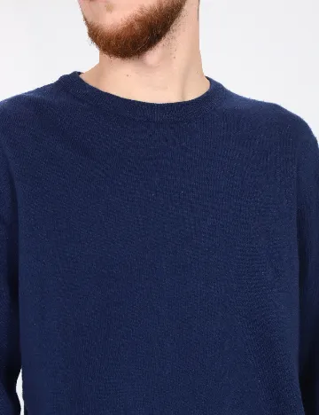 Bluza Pull&Bear, bleumarin Albastru