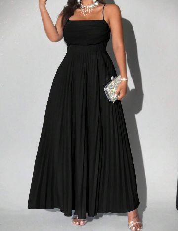 Rochie lunga SHEIN CURVE, negru