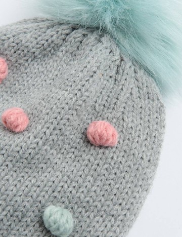 Caciula Cool Club, gri