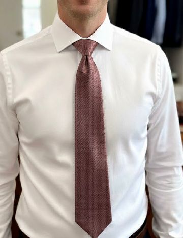 Cravata Zara, visiniu/maro