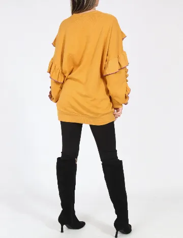 Bluza Oversize Bershka, galben Galben