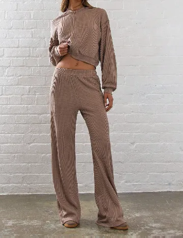 Pantaloni Musera, maro Maro