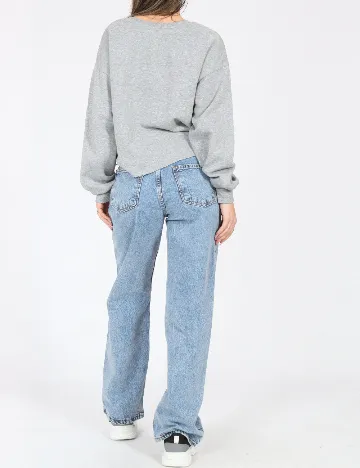 Bluza Bershka, gri Gri