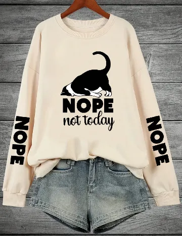 Bluza SHEIN, crem Crem