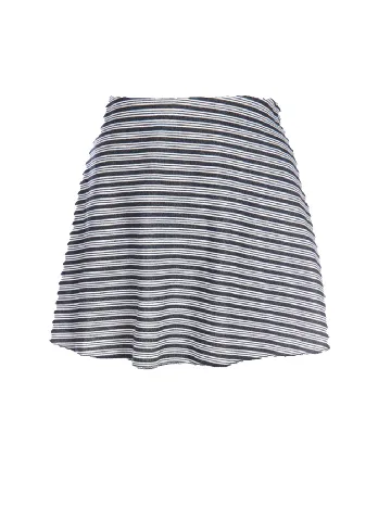 Fusta Zara, alb/negru Negru