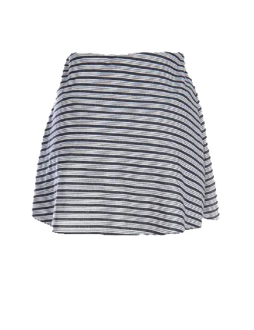 Fusta Zara, alb/negru Negru