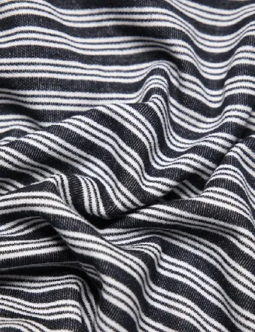 Fusta Zara, alb/negru Negru