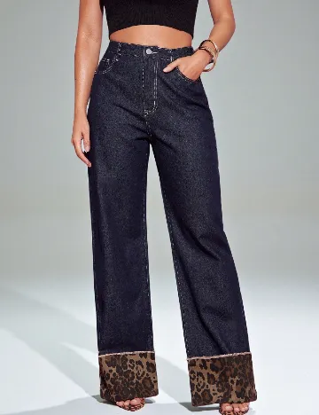 Blugi SHEIN, albastru Albastru