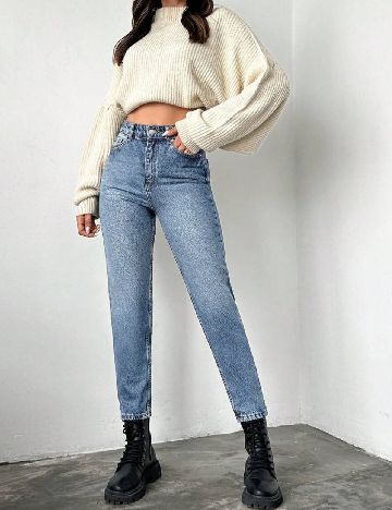 Blugi SHEIN, albastru