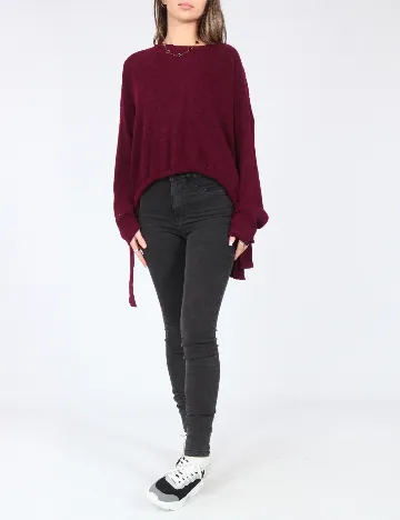 Bluza Bershka, pruna Mov