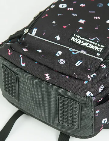 Ghiozdan Kayokki, negru Negru