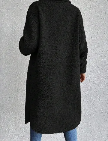 Palton SHEIN, negru Negru