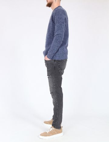 Pulover Pull&Bear, albastru