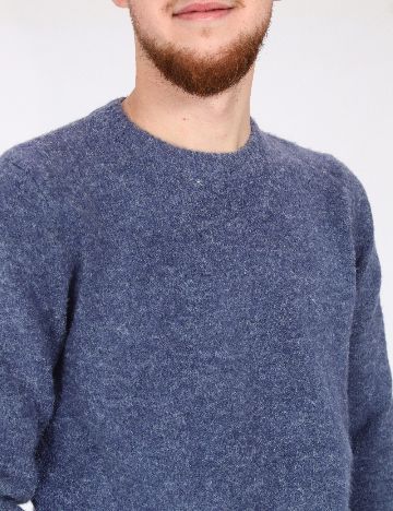 Pulover Pull&Bear, albastru