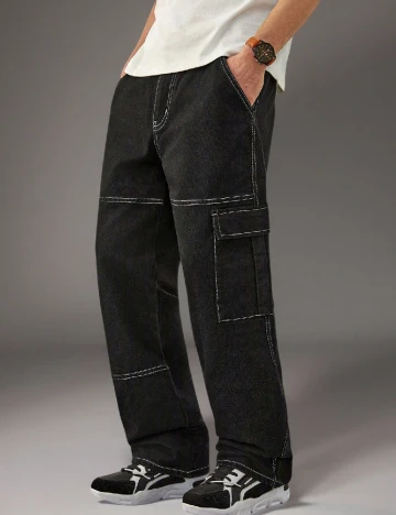 Blugi SHEIN, negru Negru