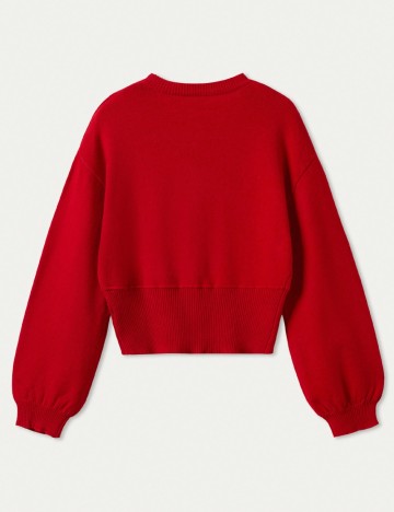 Cardigan SHEIN, rosu