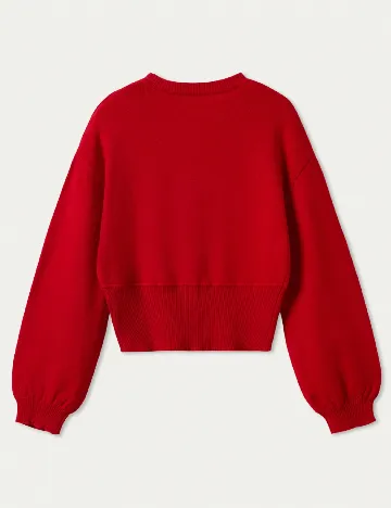 Cardigan SHEIN, rosu Rosu