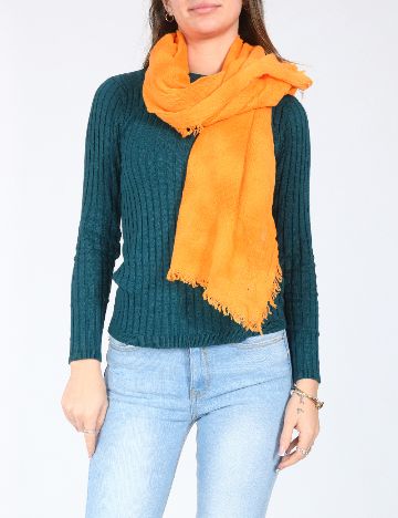 Esarfa Zara, portocaliu