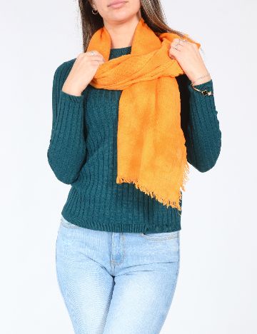 Esarfa Zara, portocaliu