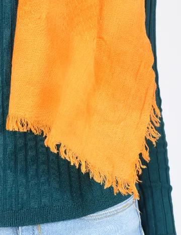 Esarfa Zara, portocaliu Portocaliu