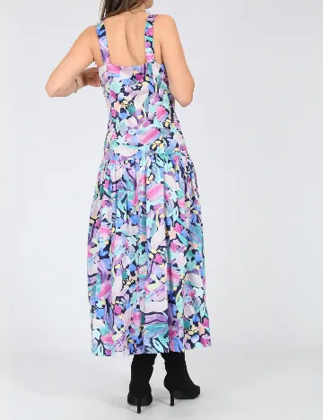 Rochie lunga Oysho, floral print Floral print