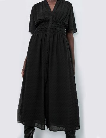 Rochie medie Zara, negru