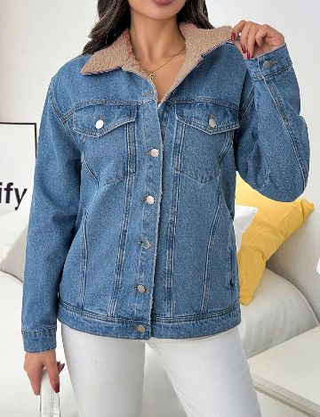 Jacheta SHEIN, albastru