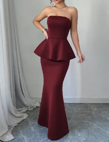 Rochie lunga SHEIN, visiniu Rosu