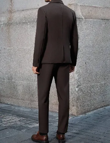 Costum SHEIN, maro inchis Maro