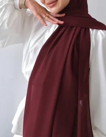 Esarfa SHEIN, visiniu Rosu