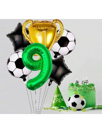 Set baloane folie 6 bucati SHEIN, mix culori