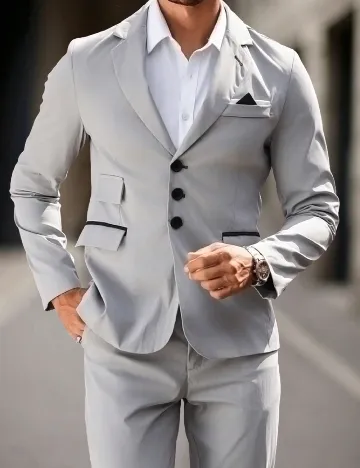 Costum SHEIN, gri Gri